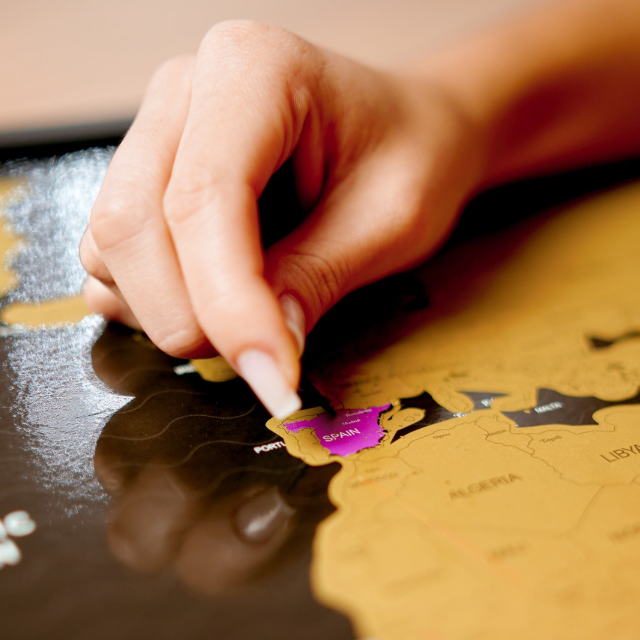Mapa Mundi de Raspar - Viajantt